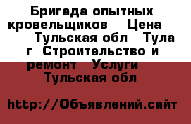 Бригада опытных кровельщиков  › Цена ­ 100 - Тульская обл., Тула г. Строительство и ремонт » Услуги   . Тульская обл.